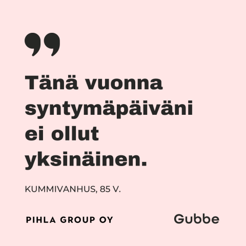 Tammikuun Gubbe-terveiset