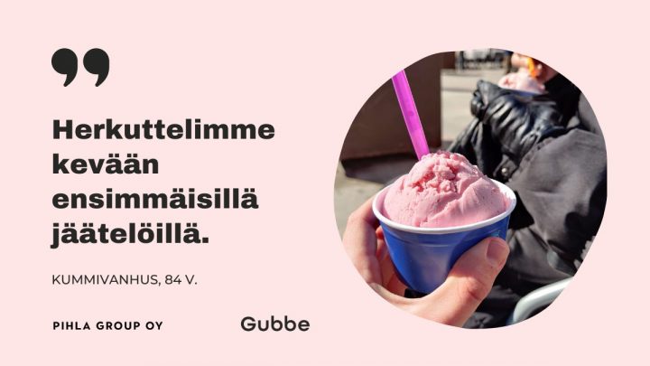 Huhtikuun Gubbe-terveiset